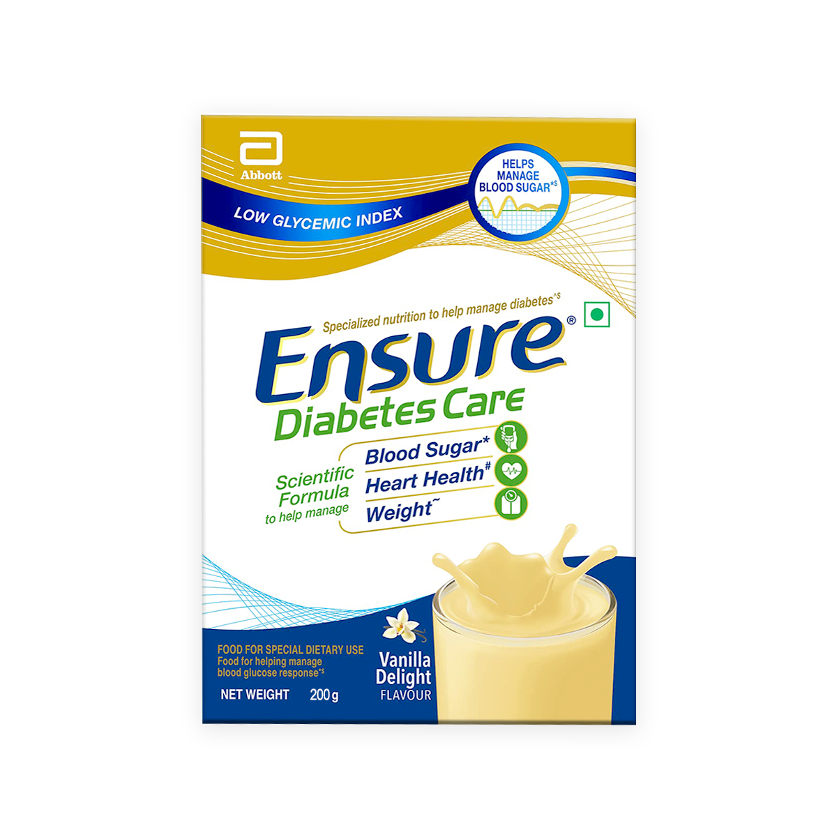 First product image of Abbott Ensure Diabetes Care Vanilla Delight Powder 200g