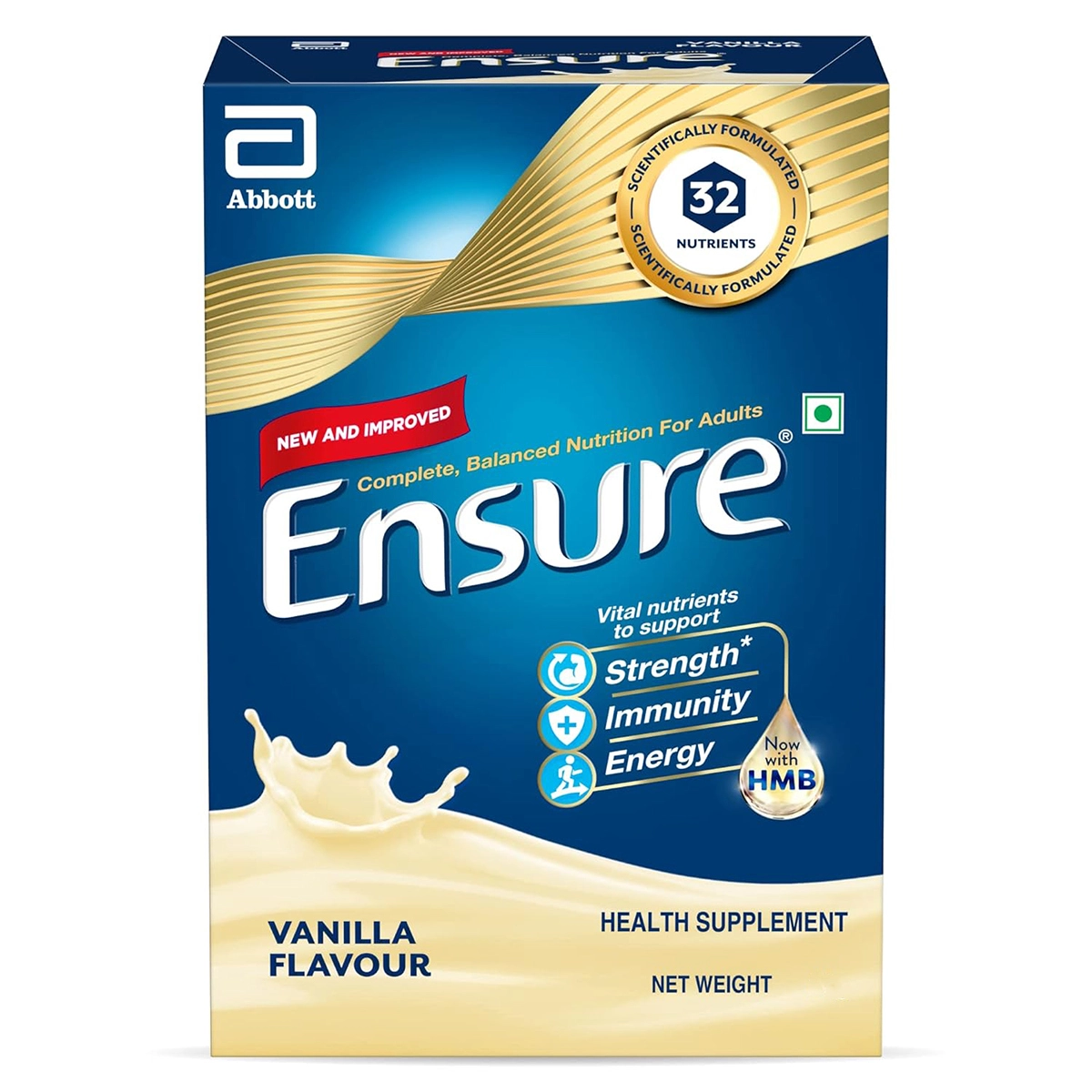 Abbott Ensure Milk Powder Vanilla 200g (BOX)