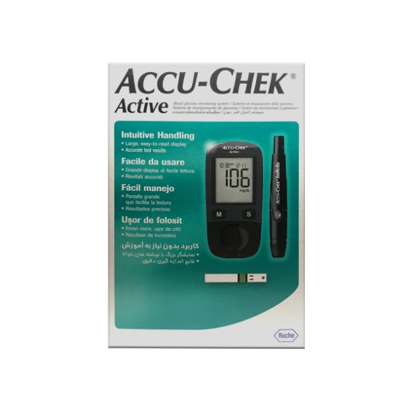 Accu-Chek Active Blood Glucose Meter - Convenient and Accurate Diabetes Monitoring