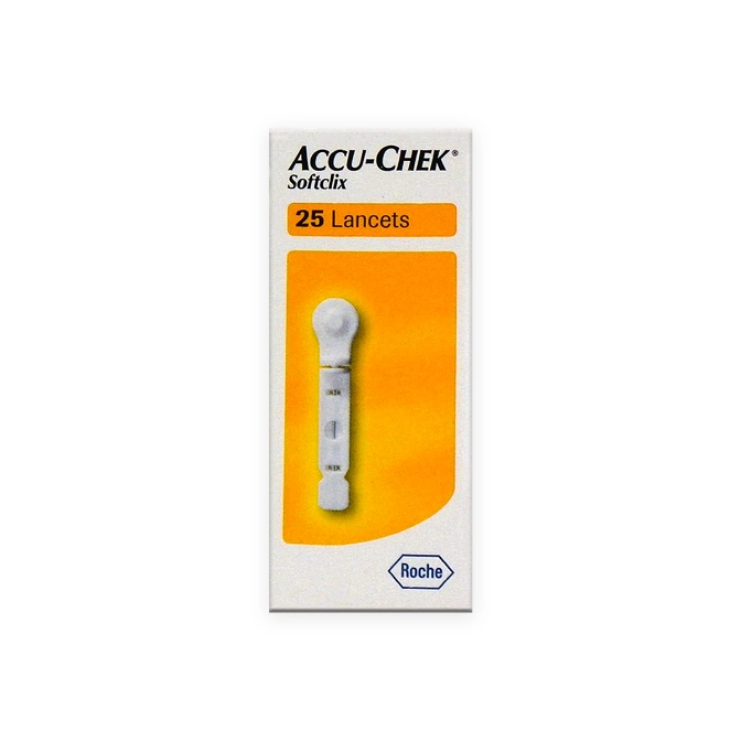 Accu-Chek Softclix Lancets 25s - Pain-Free Sampling with Precision