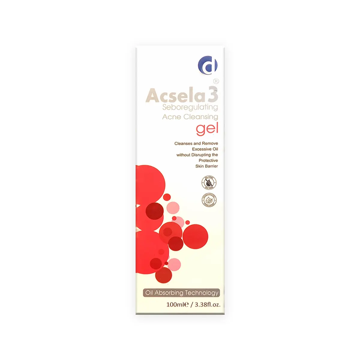Acsela 3 Seboregulating Acne Cleansing Gel 100ml
