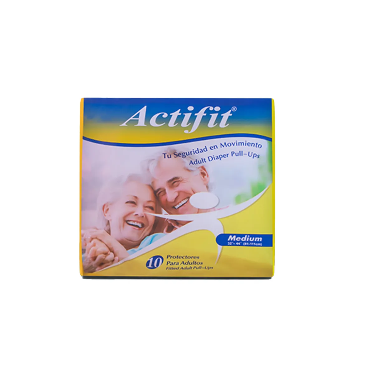 Actifit Adult Diaper Pull-Ups Medium 10pcs - Instant Dry, Leakage-Free Comfort for Active Adults