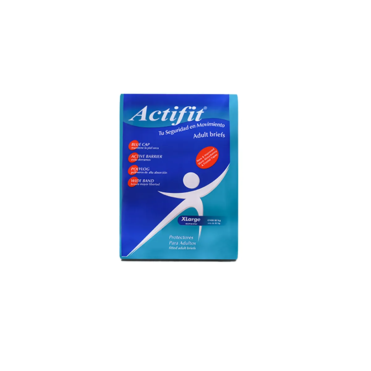 Actifit Adult Diaper X Large 05pcs - Unisex, Comfortable, and Secure Protection