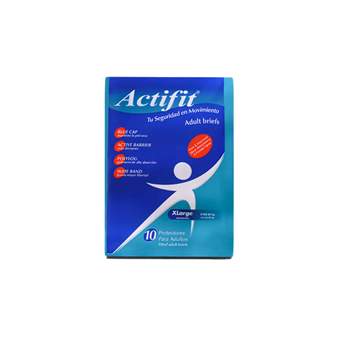 Actifit Adult Diaper X Large 10pcs - Unisex, Comfortable, and Secure Protection