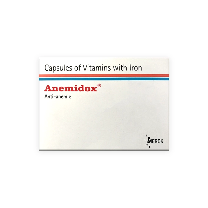 Anemidox Vitamins with Iron Capsules 30s