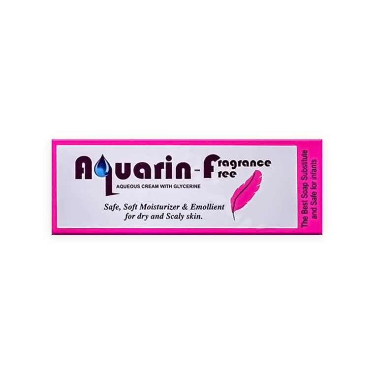 Aquarin Fragrance Free Cream with Glycerine 80g