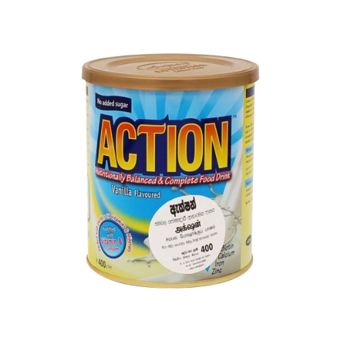 First product image of Astron Action Vanilla Milk Powder 400g