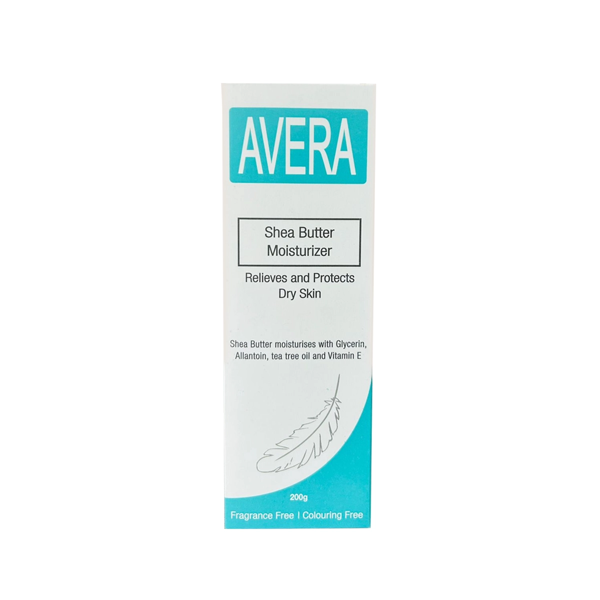 Avera Shea Butter Moisturizing Cream 200g - Relieve & Protect Dry Skin with Natural Shea Butter