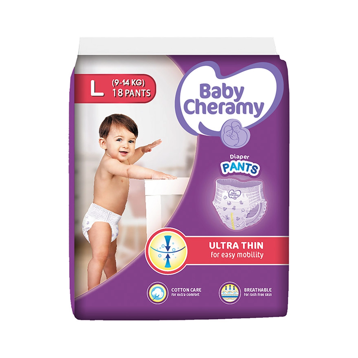 Baby Cheramy Diaper Pants L 18pcs