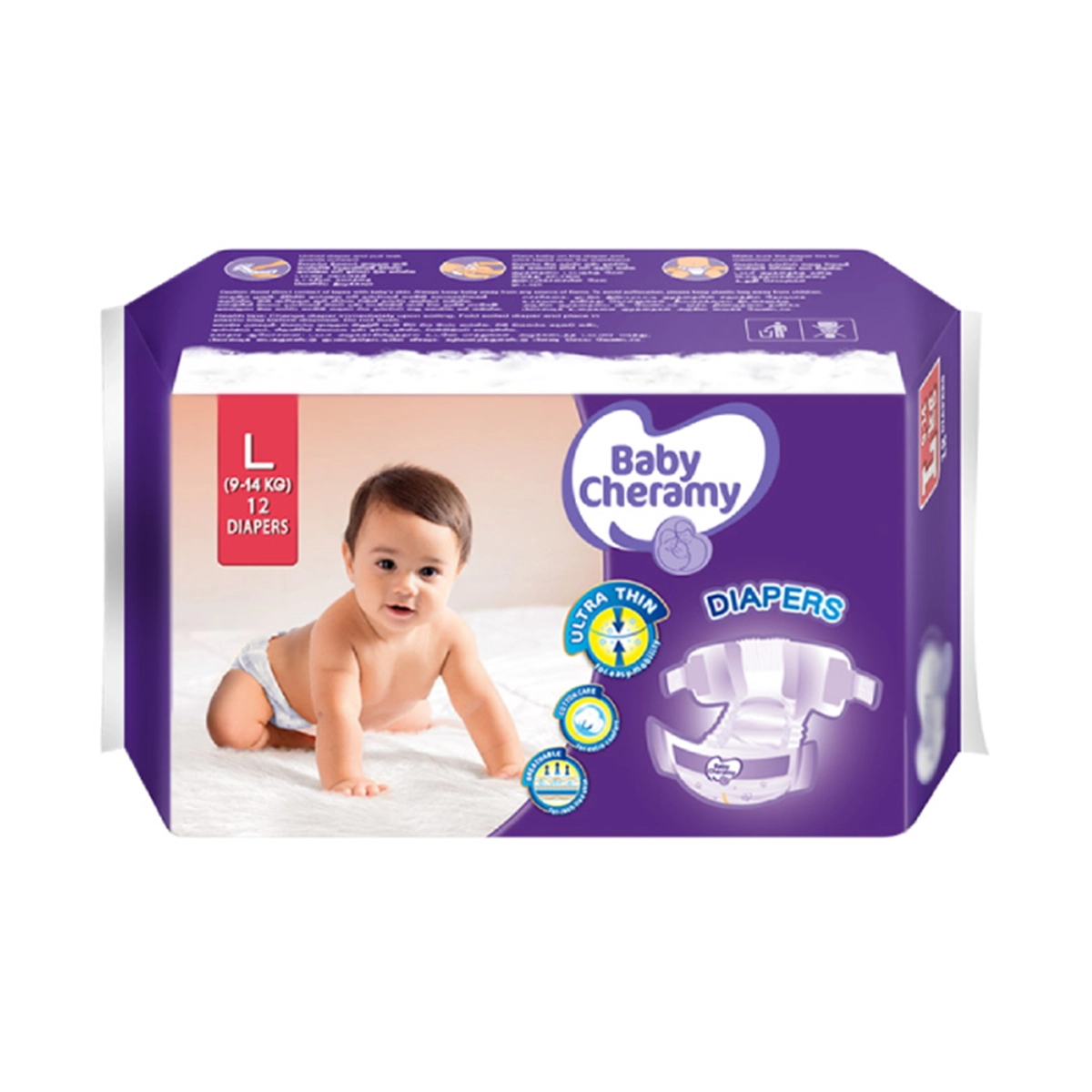 First product image of Baby Cheramy Diapers L 12pcs