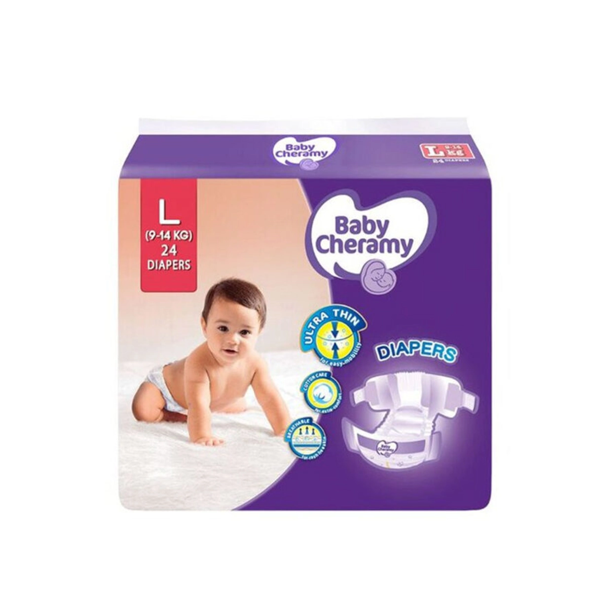 Baby Cheramy Diapers L 24 Pcs