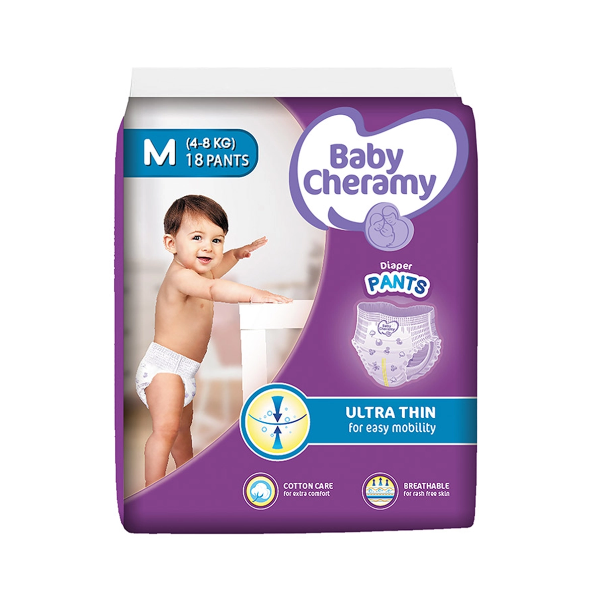 Baby Cheramy Diapers Pants M 18pcs