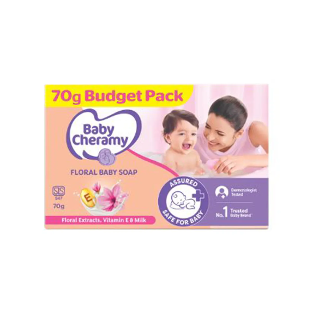 First product image of Baby Cheramy Floral Soap 70g