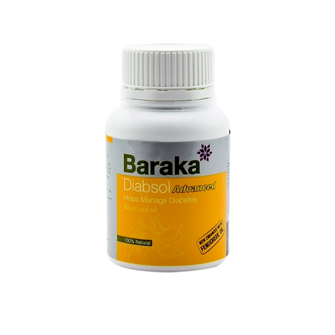 Baraka Diabsol Advanced Capsules 30s - Blood Sugar Control & Diabetic Health Support