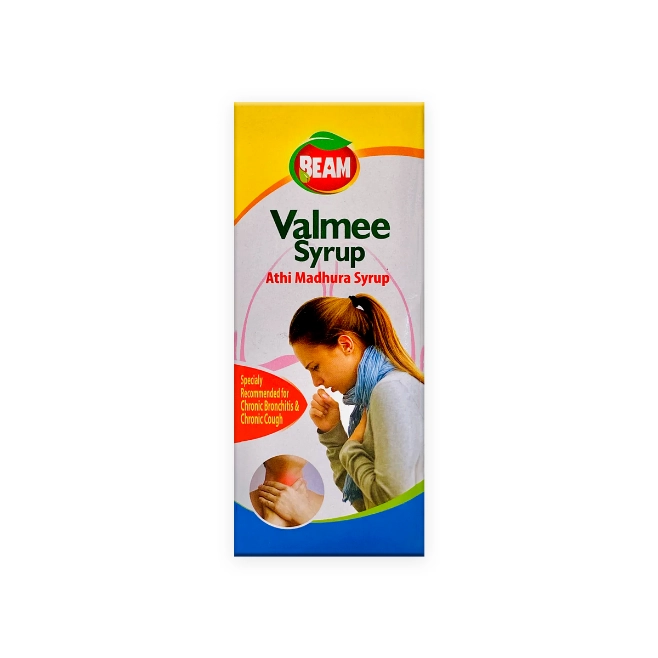 Beam Velmee Cough Syrup (Athimadura Syrup) 180ml - Herbal Relief for Cough and Respiratory Health