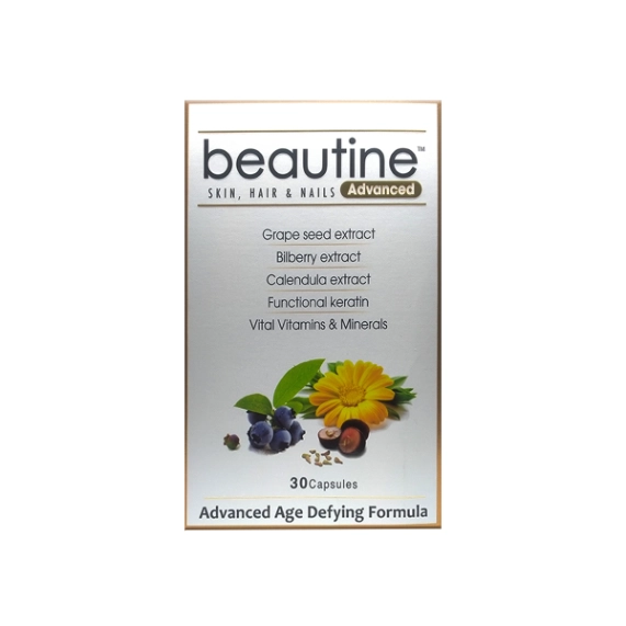 Beautine Advanced Skin Nail Hair care Capsules 30s