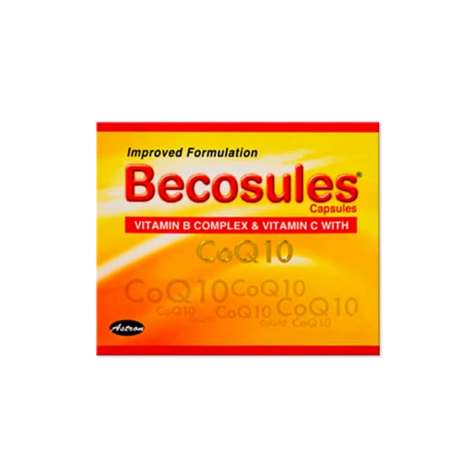Becosules Capsules 10s (Vitamin B Complex)
