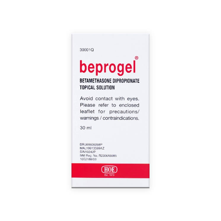 Beprogel Solution 30ml (Betamethasone)