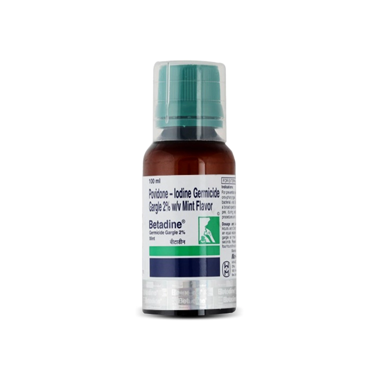 Betadine Antiseptic Gargle 50ml (povidone-iodine)