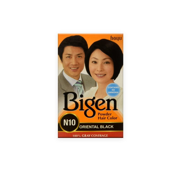 Bigen Powder Hair Dye Oriental Black (A) N10 6g