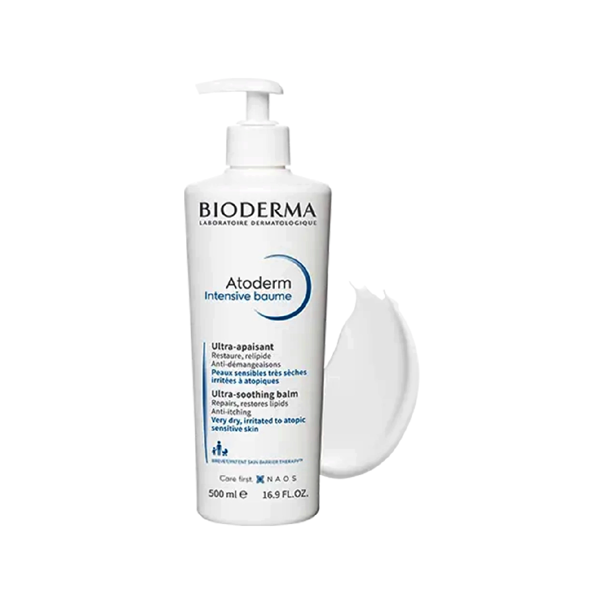 Bioderma Atoderm Intensive Balm 500ml - Ultra-Nourishing Care for Very Dry Skin