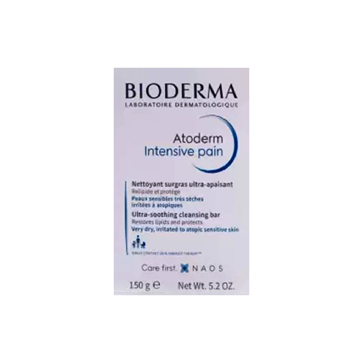 Bioderma Atoderm Intensive Pain Cleansing Soap 150g - Gentle Care for Dry and Sensitive Skin