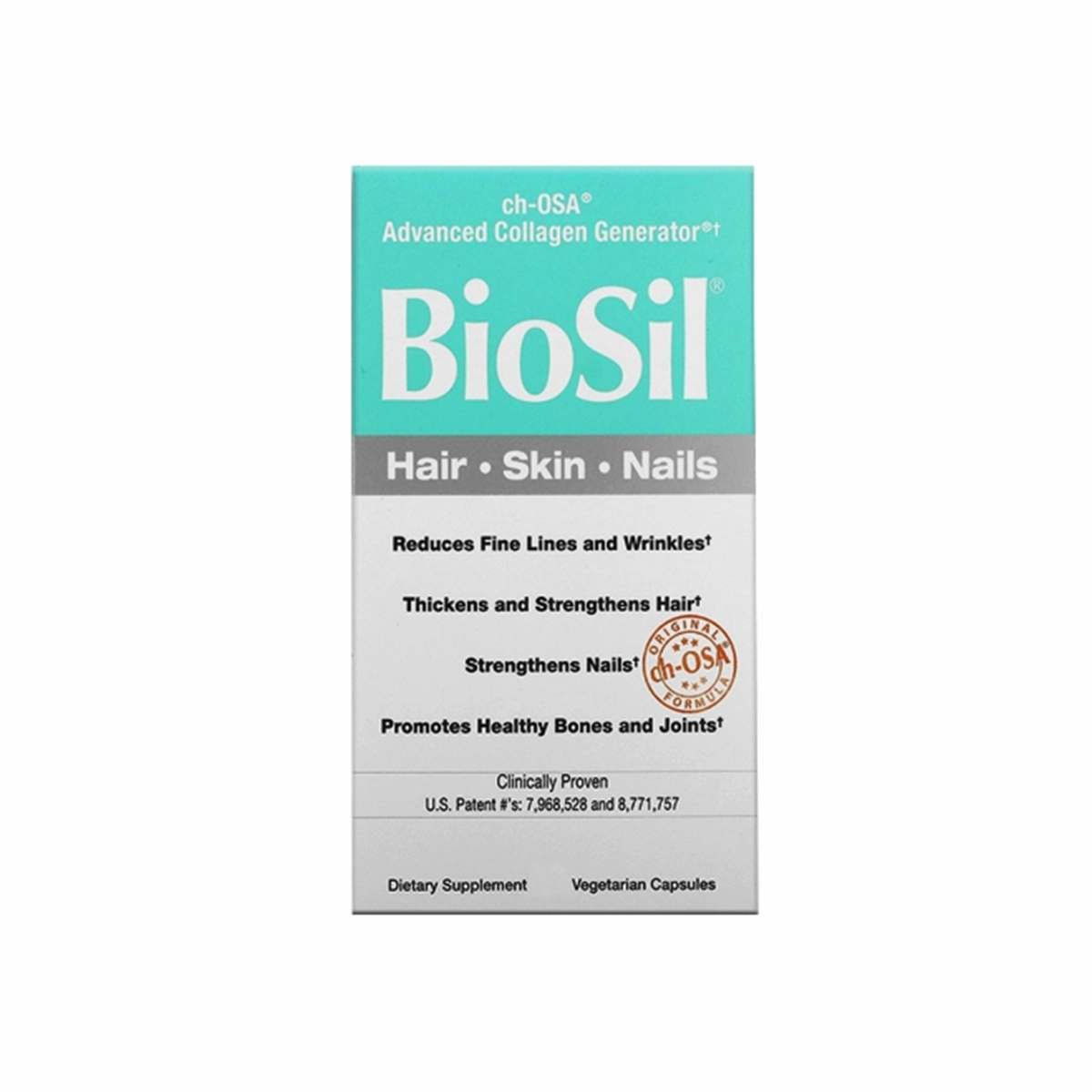 First product image of Biosil Hair Skin Nail Vegetarian Capsules 30s