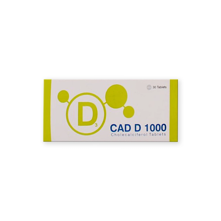 Cad D 1000 Tablets 30s (Vitamin D 1000mg)