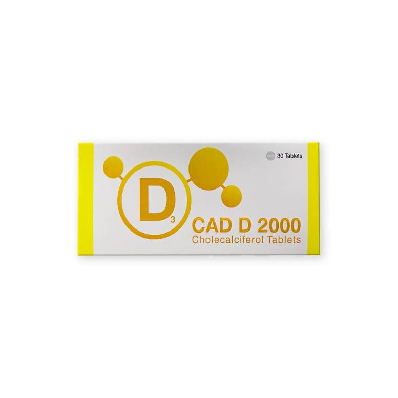 Cad D 2000 Tablets 30s (Vitamin D 2000mg)