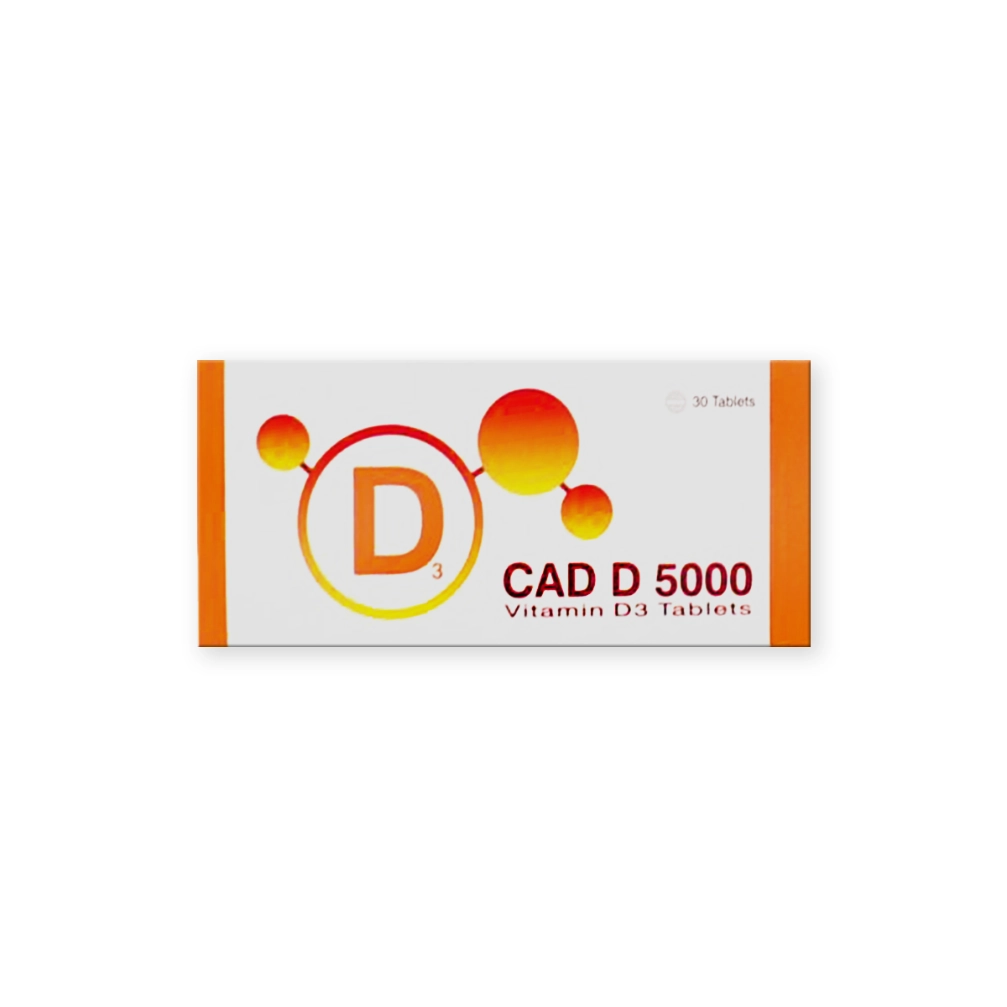 Cad D 5000 Tablets 30s (Vitamin D 5000mg)