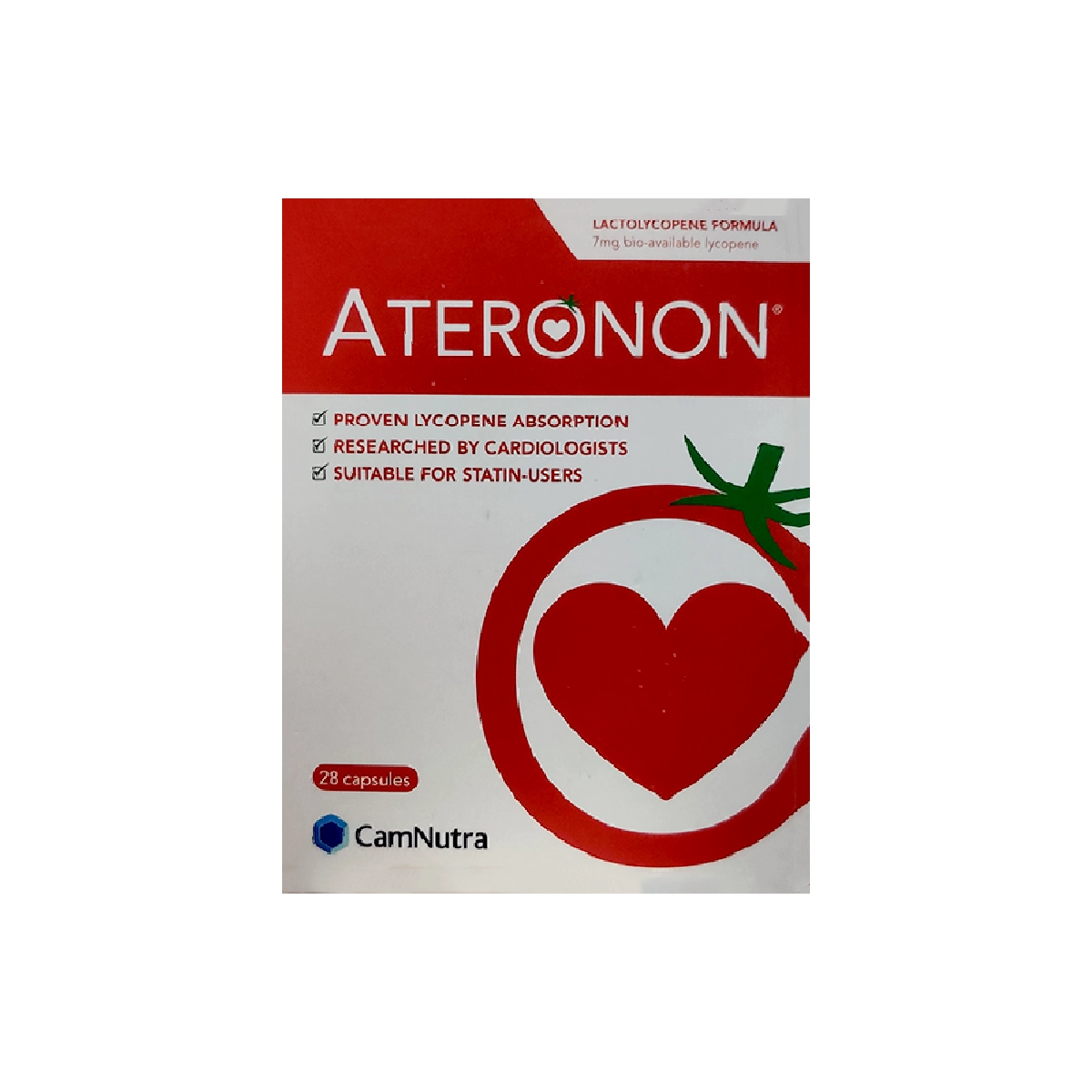 First product image of CamNutra Ateronon Capsules 28s - Proven Lycopene Absorption for Cardiovascular Health