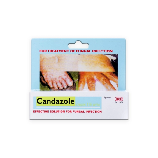 Candazole Cream 15g (Clotrimazole)