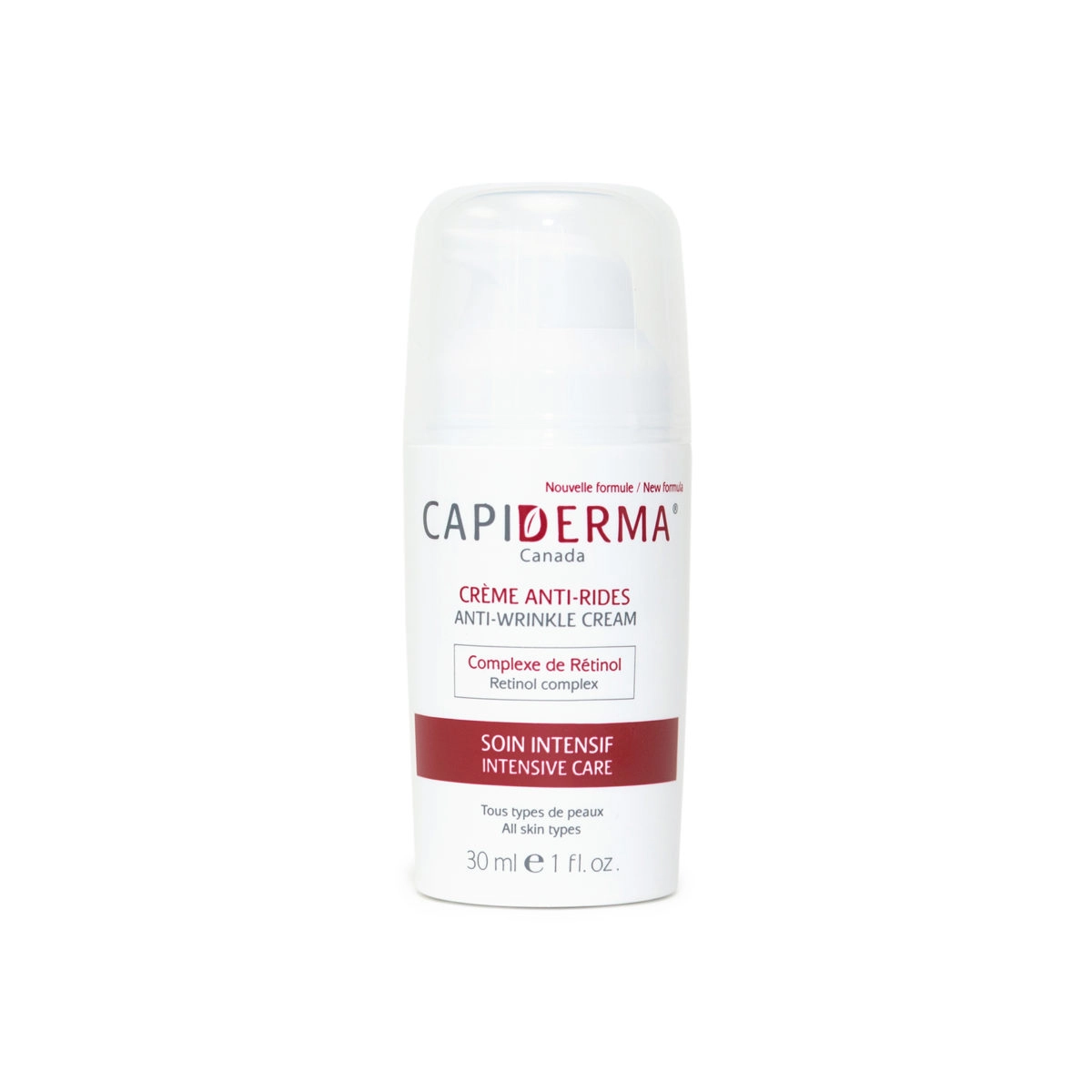 Capiderma Anti-Wrinkle Cream 30ml - Revitalize and Protect Your Skin with Advanced Anti-Aging Formula