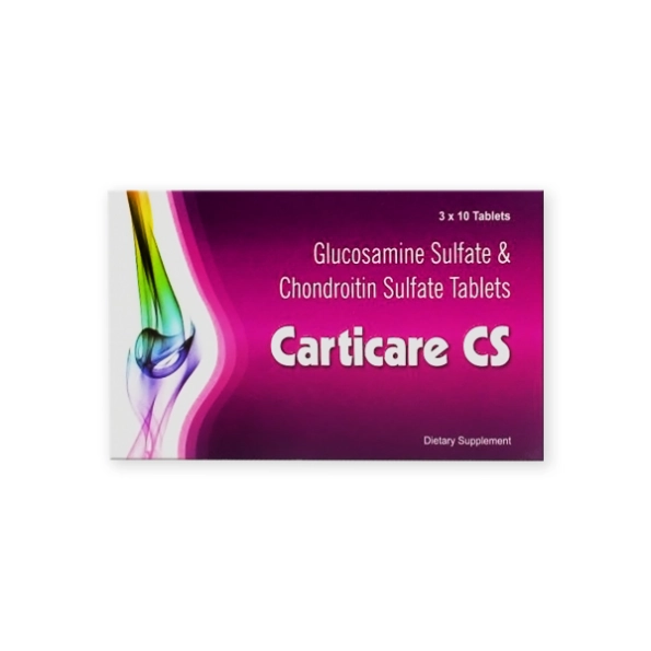 Carticare CS Tablet 30s - Joint Health Support with Glucosamine & Chondroitin