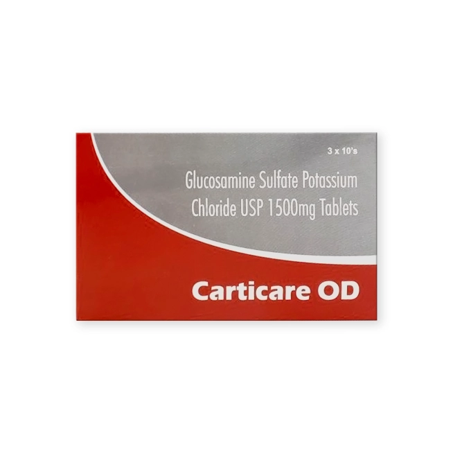 Carticare OD Tablet 30s (Glucosamine Sulphate)