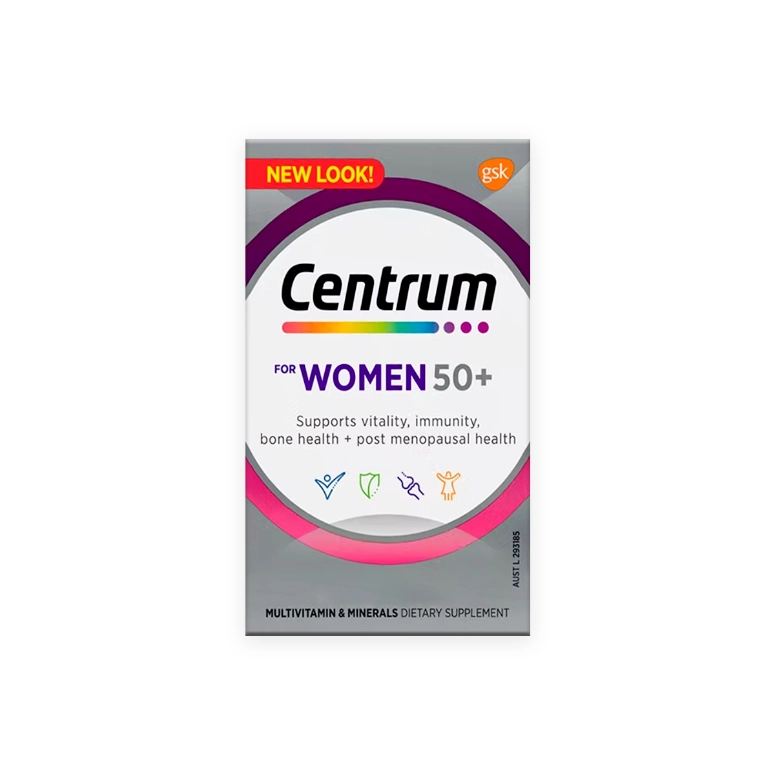 Centrum For Women 50+ Food Supplement Tablets 90s