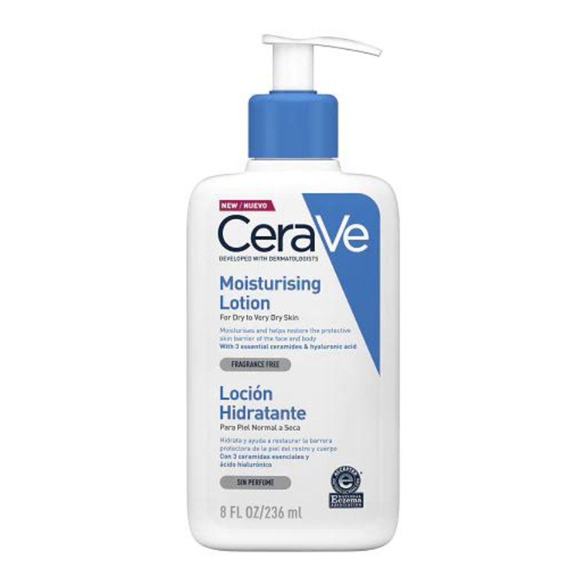 CeraVe Moisturising Lotion 236ml - Hydration, Skin Barrier Protection, and Lightweight Formula