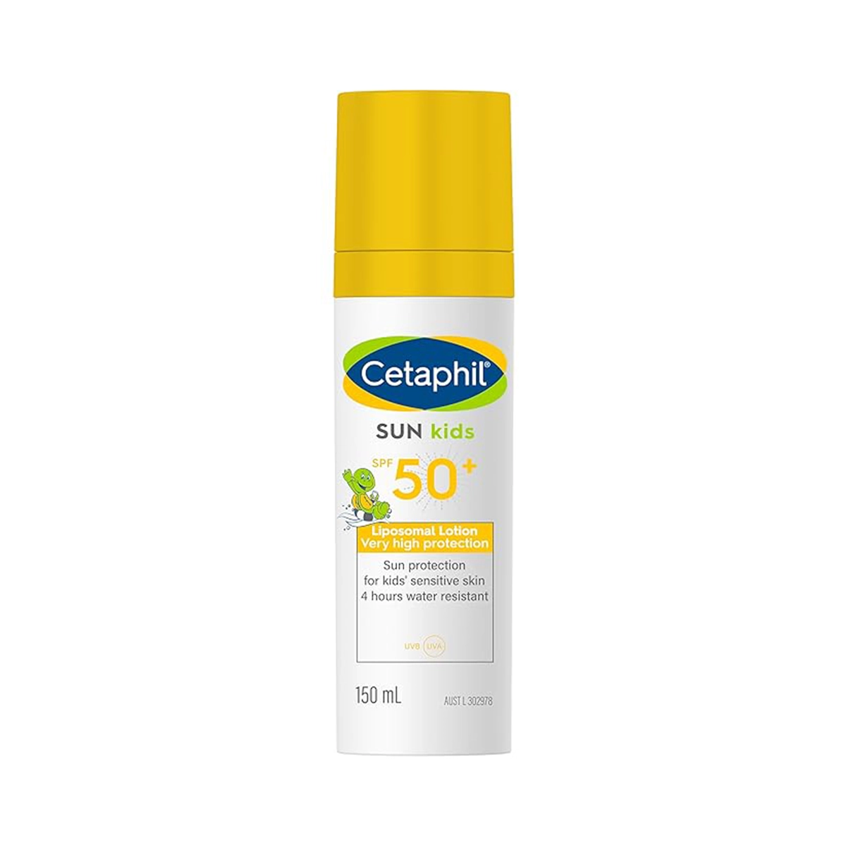 Cetaphil Sun Kids Lotion SPF 50+ 150ml – Broad Spectrum Sun Protection for Delicate Skin