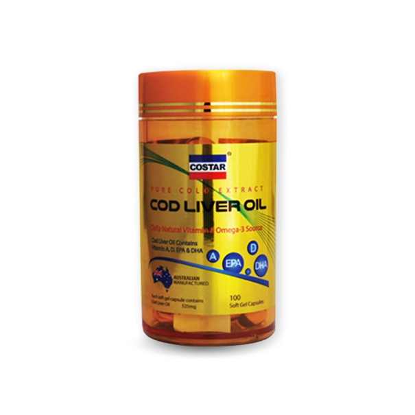 Costar Cod Liver Oil Capsule 100s