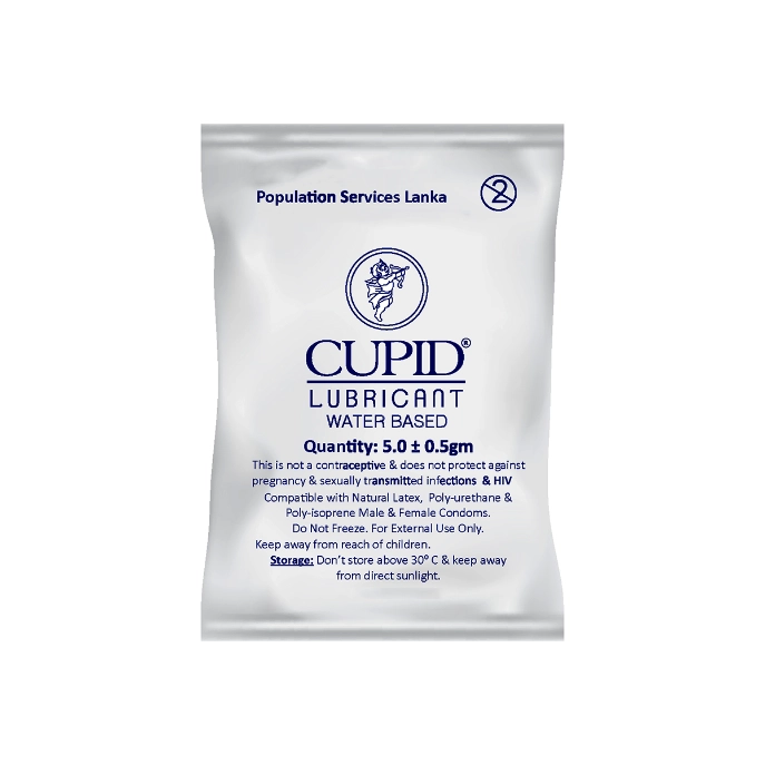 Cupid Water Based Lubricant Sachets 5ml