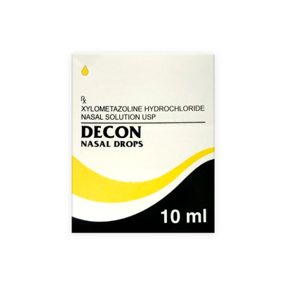 Decon Adult Nasal Drops 10ml (Xylometazoline)