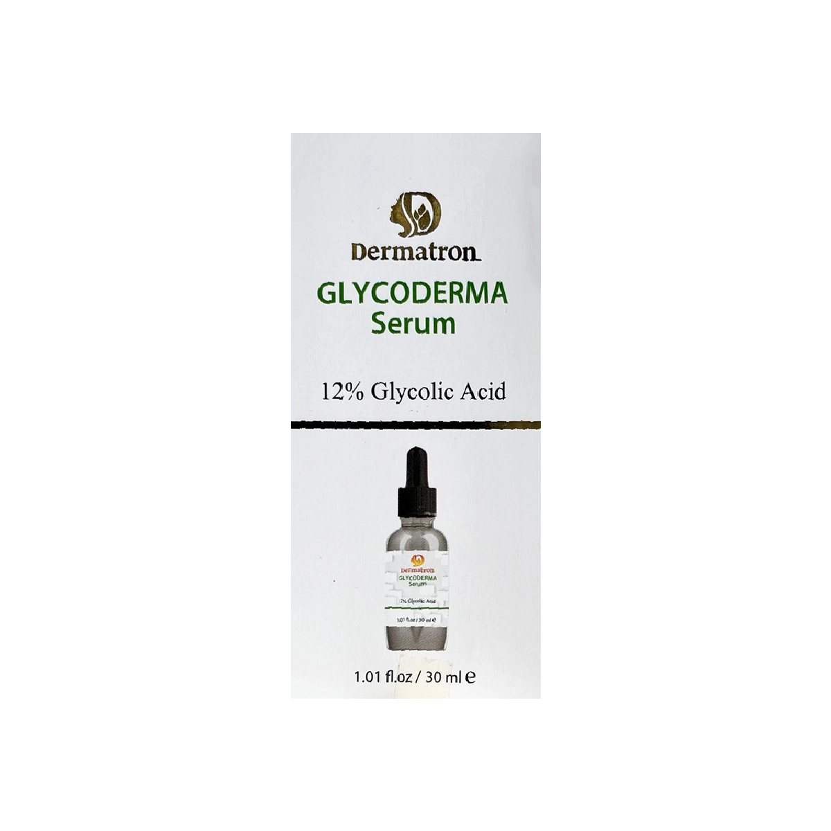 Dermatron GLYCODERMA Serum 12% Glycolic Acid 30ml -Pigmentations,Melasma,Hyper-pigmentated patches