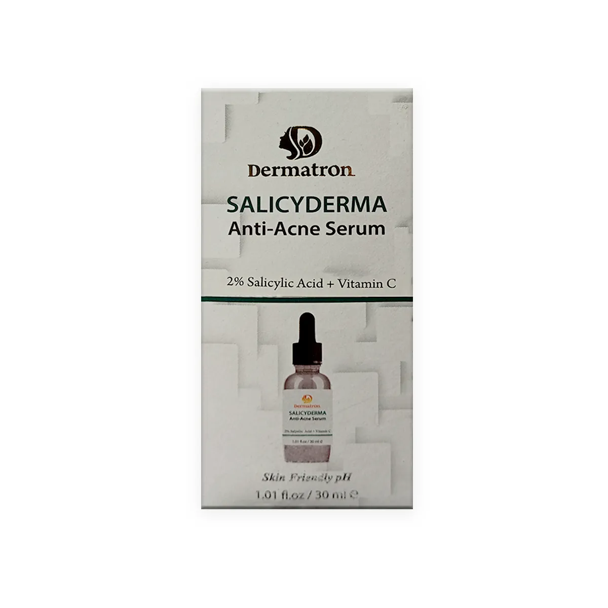 Dermatron SALICYDERMA Anti-Acne Serum 2%Salysilic Acid + Vitamin C 30ml -Acne Control