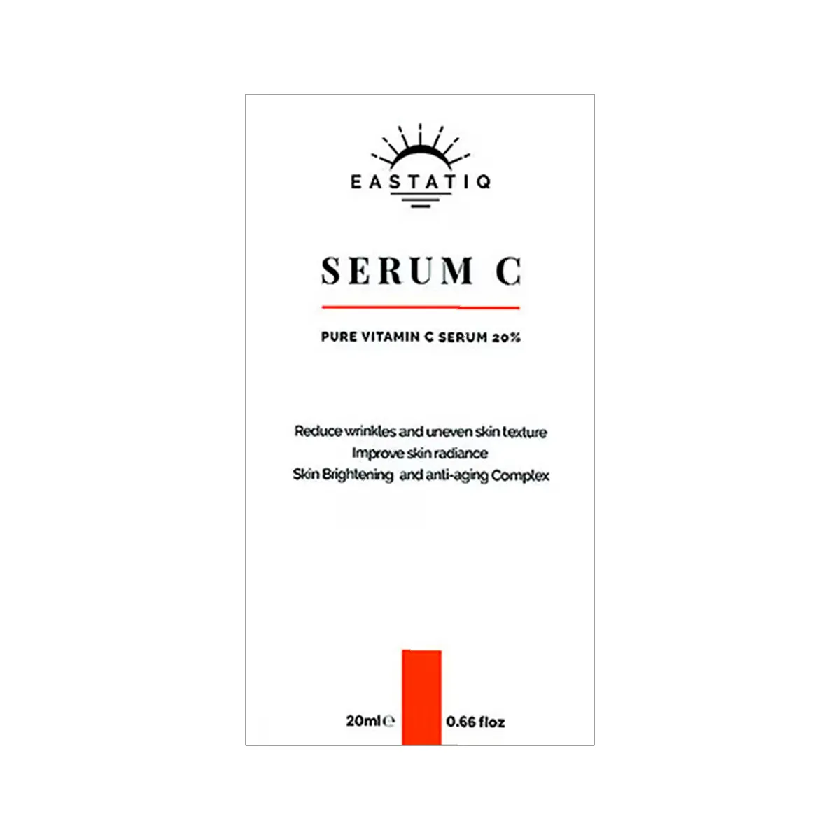 Eastatiq Serum C 20ml - Advanced Vitamin C Anti-Aging Serum for Radiance and Skin Health