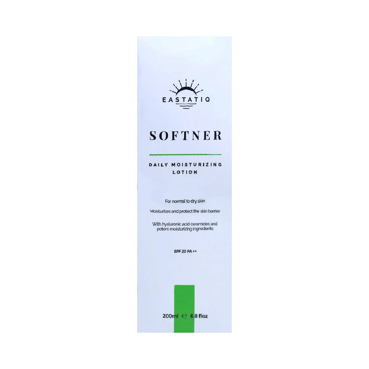 Eastatiq Softner Moisturizing Lotion 200ml - Deep Hydration and Skin Barrier Protection