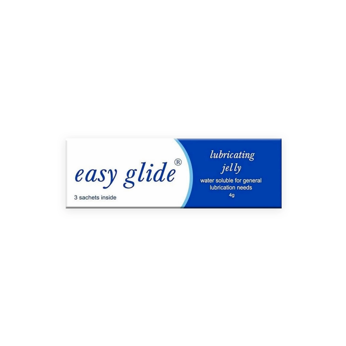 Easy Glide Water Soluble Lubricant Gel 3s
