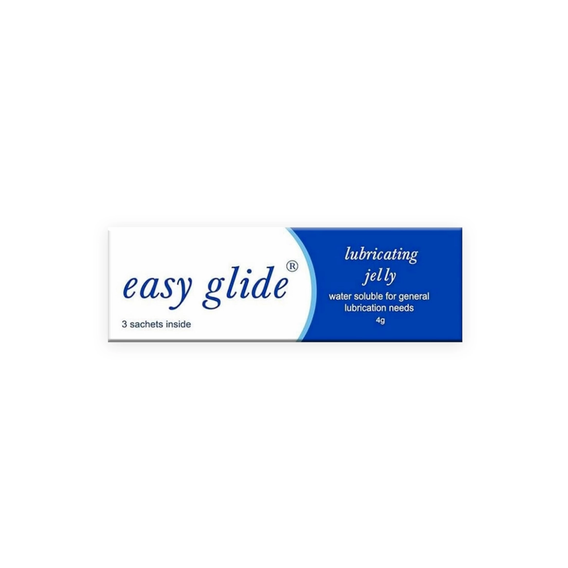 Easy Glide Water Soluble Lubricant Gel 3s - Smooth, Non-Irritating, and Pleasurable Lubrication