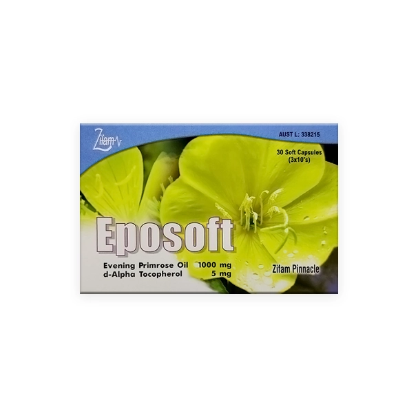 First product image of Eposoft Evening Primrose Oil 1000mg Capsules 30s