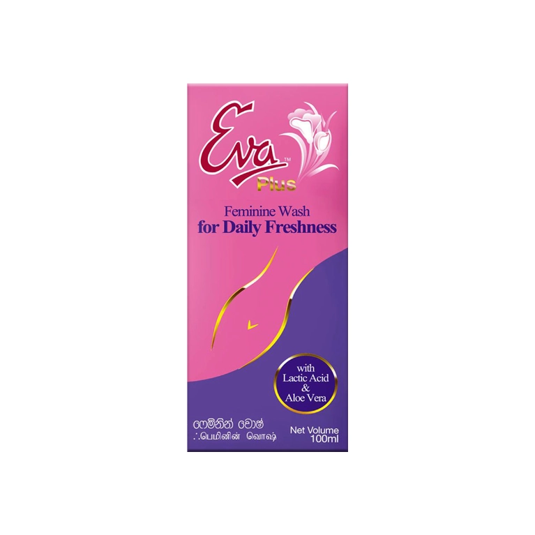 Eva Plus Feminine Wash 100ml - Natural Protection and Soothing Care for Sensitive Areas