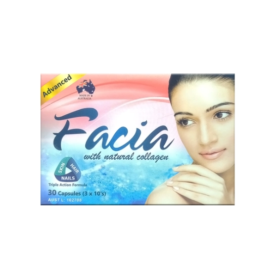 First product image of Facia Advanced Hair, Nails and Skin Capsules 30s